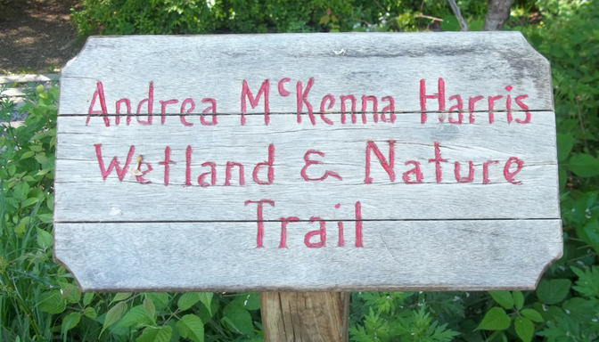 SPECIAL EVENT: The Rededication and Celebration of the Andrea McKenna Harris Nature Trail